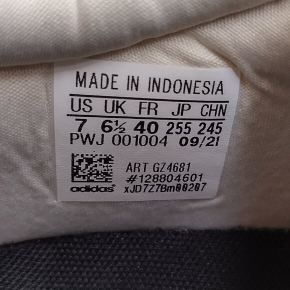 Adidas Racer TR21 Running Sneakers Animal Print White & Black US Men 7/ Women 8 - Picture 14 of 14